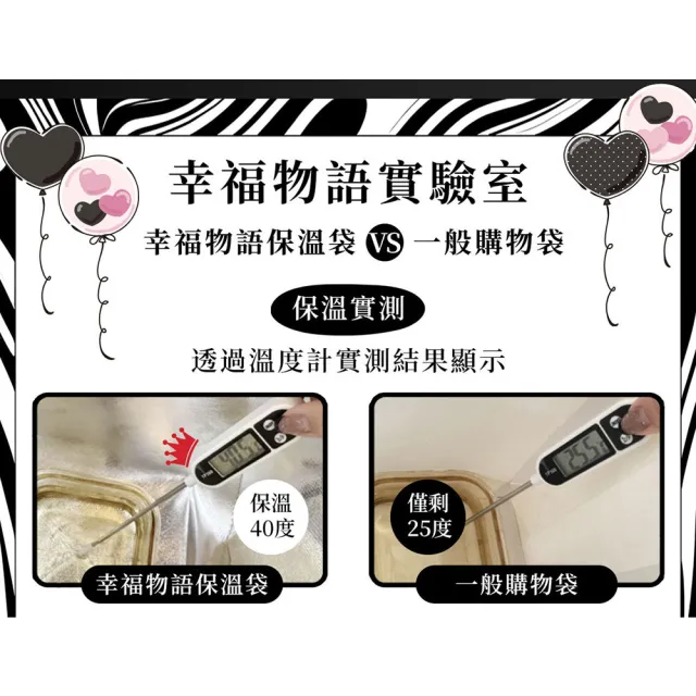 【Injoyyi 幸福物語】三麗鷗 輕巧保溫袋 保冷袋4入組(Hello Kitty/酷洛米/大耳狗/美樂蒂)
