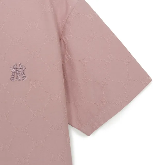 【MLB】短袖T恤 Monogram系列 紐約洋基隊 (3ATSM0263-50PKL)