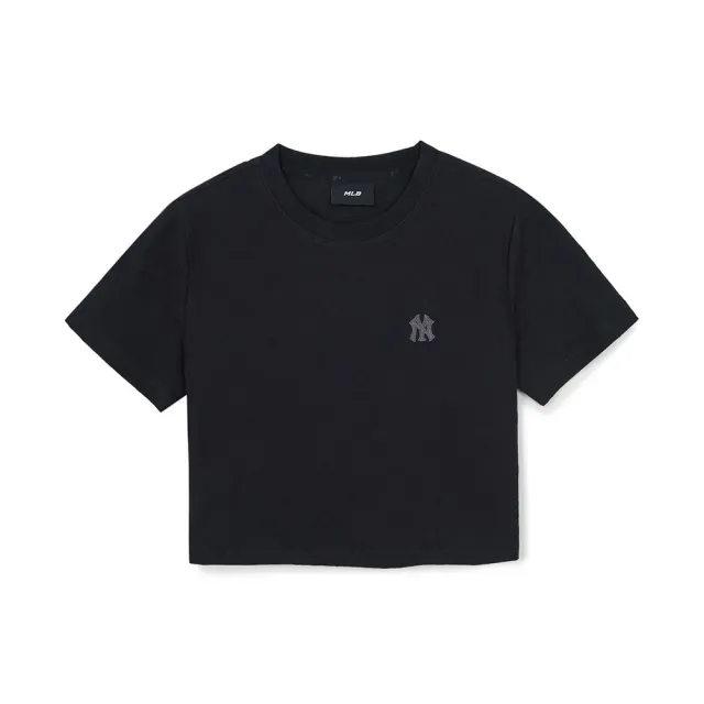 【MLB】女版短袖T恤 Monogram系列 紐約洋基隊 (3FTSM0963-50BKS)