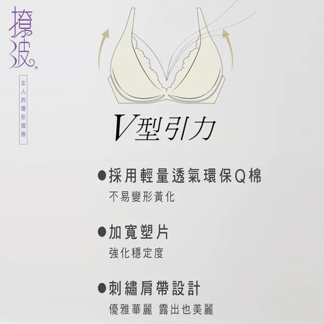【Swear 思薇爾】撩波系列B-F罩蕾絲包覆內衣(透氧紫)