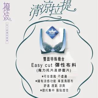 【Swear 思薇爾】撩波系列A-G罩蕾絲包覆內衣(黑色)