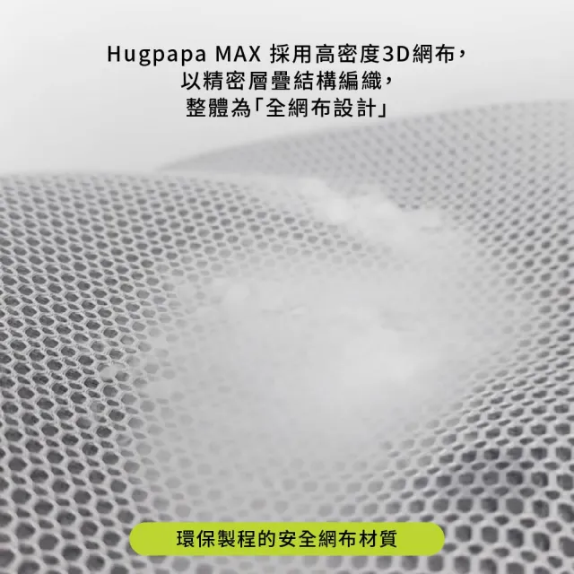 【hugpapa】DIAL-FIT MAX  韓國四合一雙旋鈕嬰兒減壓背帶 透氣新生兒腰凳背巾/揹巾(運動旋鈕調整鬆緊)