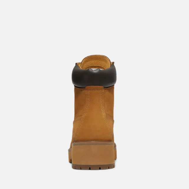 【Timberland】女款小麥色綁帶式休閒靴(A5VPZ231)