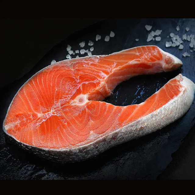 【海之醇】智利鮭魚輪切8片組(300g±10%/片)