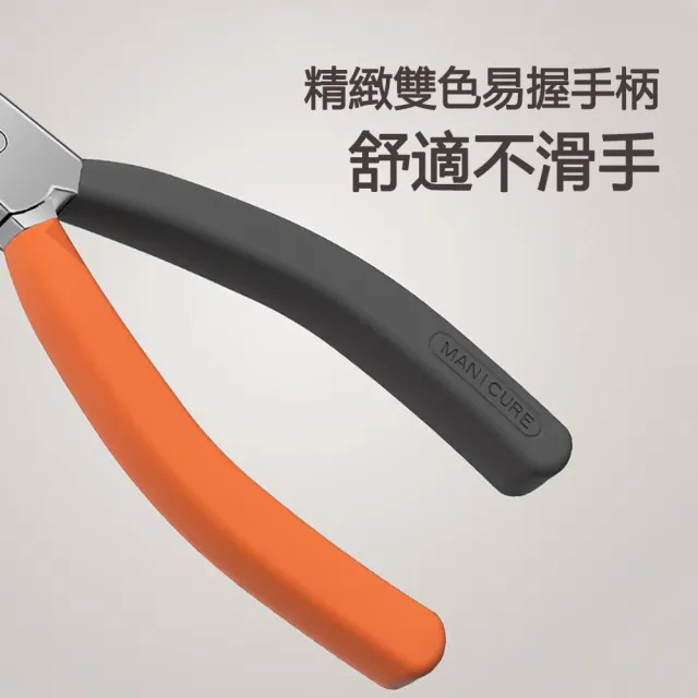 【ELAINE】超鋒利大開口防飛濺指甲剪 2件套組 (精美禮盒裝/厚硬甲/凍甲專用指甲鉗/修腳刀/指甲修剪器)