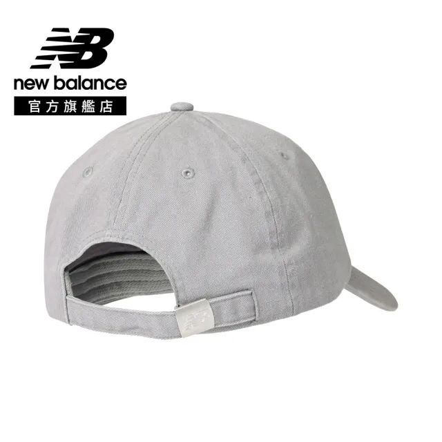 【NEW BALANCE】NB NB刺繡棒球帽/復古帽_LAH53003SLA_中性_灰色