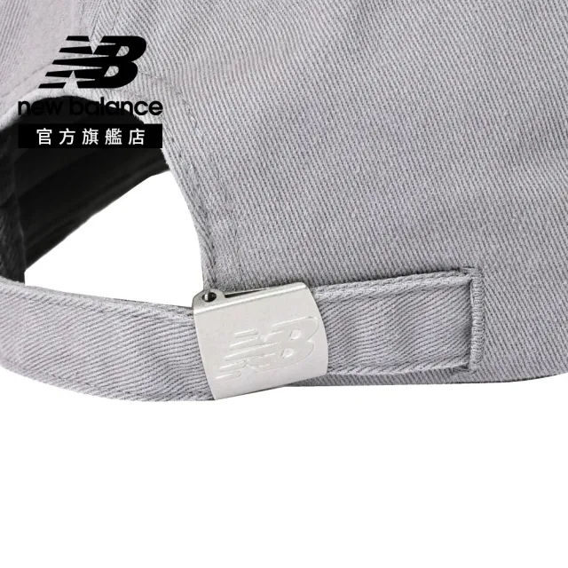 【NEW BALANCE】NB NB刺繡棒球帽/復古帽_LAH53003SLA_中性_灰色
