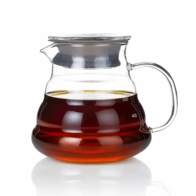 Blue brew雲朵耐熱咖啡壺 600 ml(手沖用具/質感生活/熱水壺/玻璃水壺/雲朵壺)