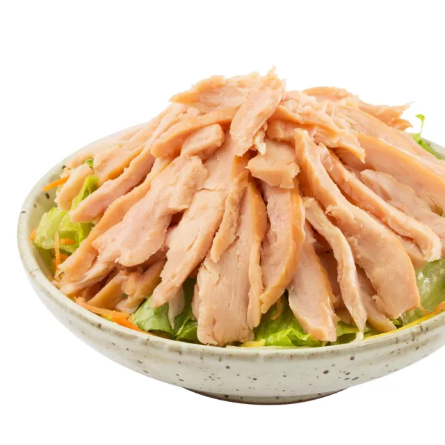 【紅龍】軟嫩煙燻雞肉片2包組(1kg/包)