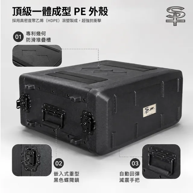 【BOK】SPT 4U 19吋機架式防護行動機櫃