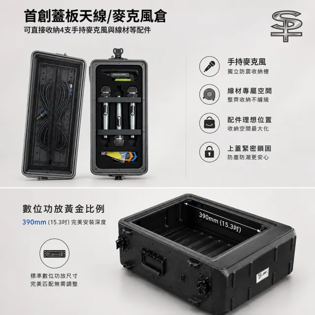 【BOK】SPT 4U 19吋機架式防護行動機櫃