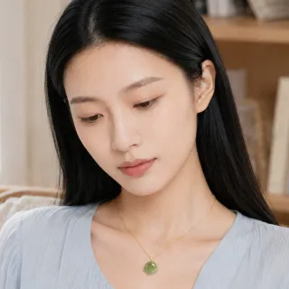 【LEESA】女生項鍊\可愛項鍊\石材項鍊\吊墜項鍊\天然造型石項鍊\送女友\貓爪項鍊\項鍊