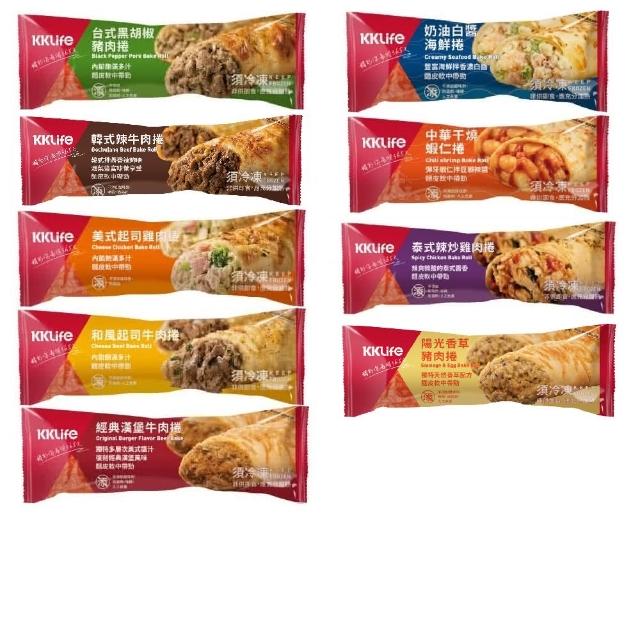 【KKLife】KKLife起司肉捲10條加碼送8條肉捲(150-180g/條;單入/美式賣場/團購/早餐/韓風辣醬.牛肉捲.618)