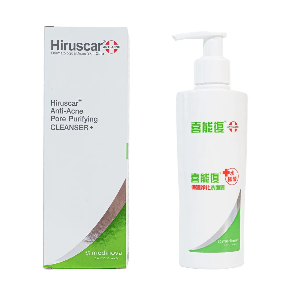 【Hiruscar 喜能復】保濕淨化洗面露100ml(溫和洗淨 保濕不緊繃)