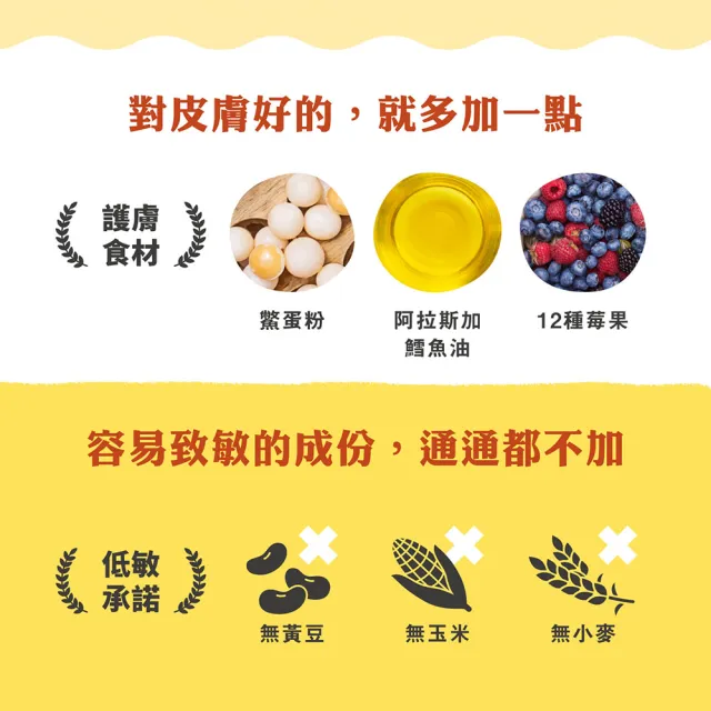 【MAOUP 毛起來】護膚無穀貓糧 S21田園雞與秋刀魚 1.5kg(貓飼料 貓乾糧主食 低敏飼料 無穀飼料 護膚飼料)