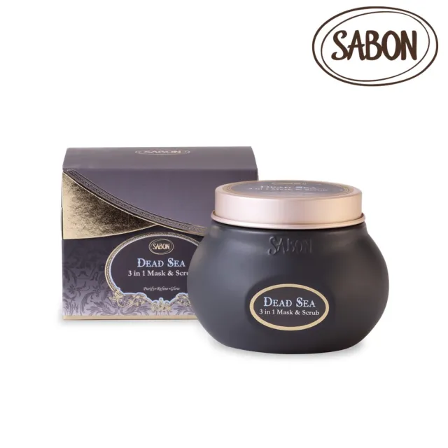 【SABON】官方直營 光采煥顏三效死海泥面膜200ml