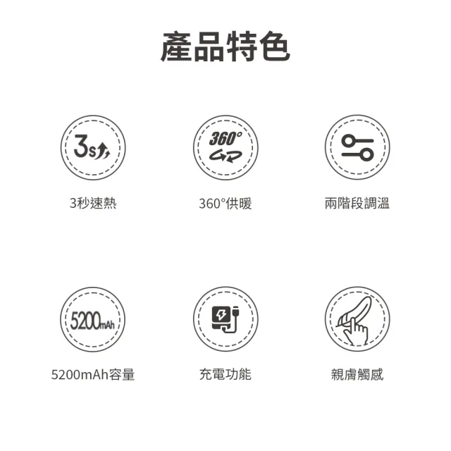 【Philips 飛利浦】2入組-DLP2136 暖手寶 行動電源 二合1(暖蛋/3秒速熱/BSMI認証)