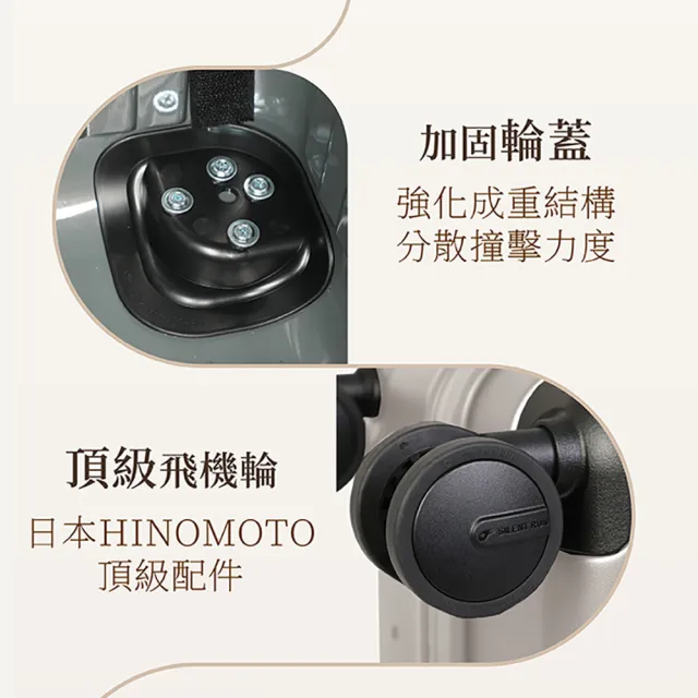 【LureDada 鹿兒搭搭】30吋 大嘴獸PRO 上掀式行李箱 前開式行李箱(日本HINOMOTO煞車輪 減震輪)