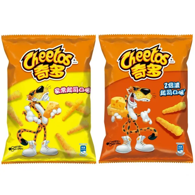 【cheetos 奇多】奇多玉米棒系列118G(家常起司/2倍濃)