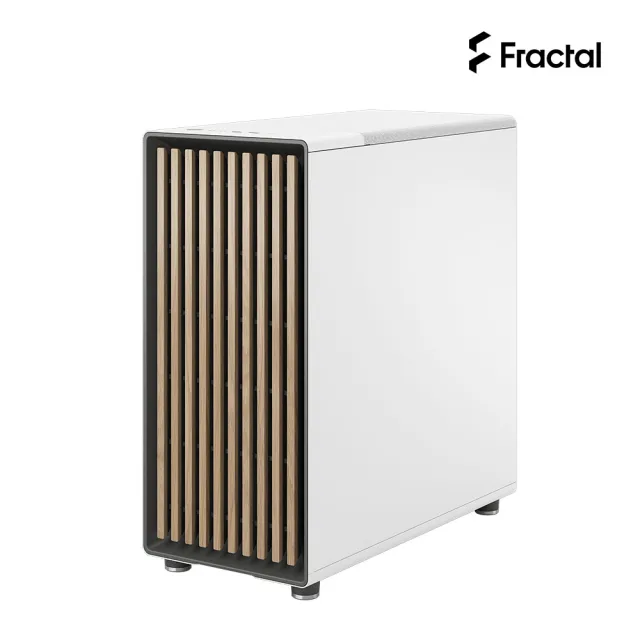 【Fractal Design】North Chalk/Charcoal 胡桃木/橡木 ATX機殼(榮獲2023紅點設計獎機殼 原廠保固2年)