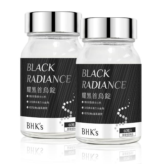 【BHK’s】耀黑首烏錠 2瓶(60粒/瓶)