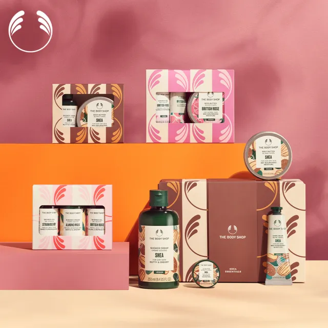 【THE BODY SHOP 美體小舖】2026AYR乳油木果迷你原裝禮盒(生日禮物/情人節禮物)
