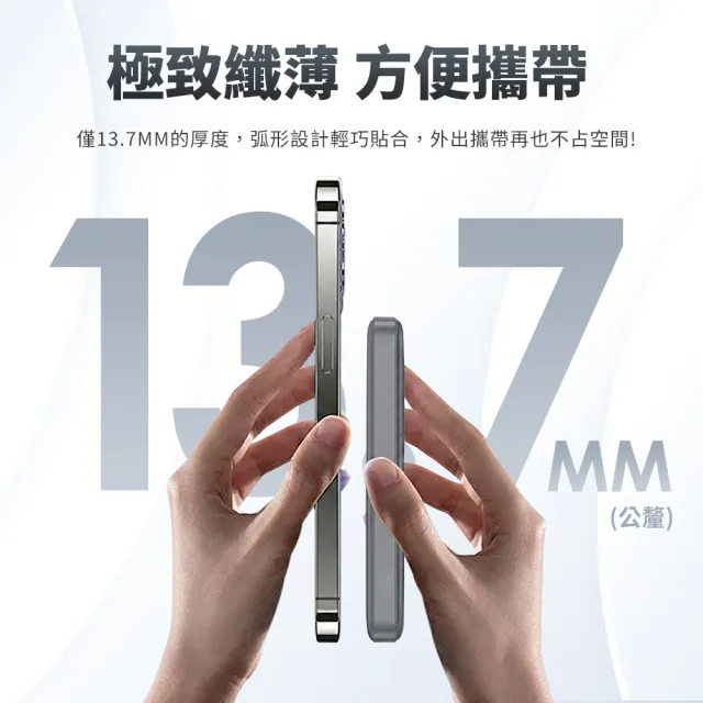 【Link All】防爆行動電源 固態電池 10000mAh CCC認證 15W 二合一(wh標示可出國 PHP-153SP)