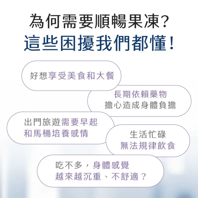 【RUIJIA 露奇亞】順暢果凍 (10包/盒)-6入(葡萄口味 一試有感)