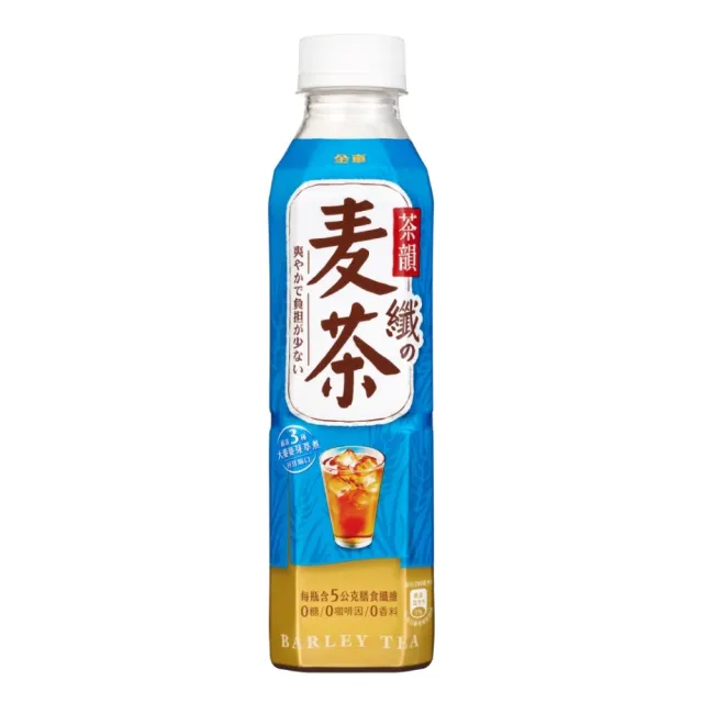 【金車/伯朗】金車茶韻-纖麥茶無糖580mlx24入/箱
