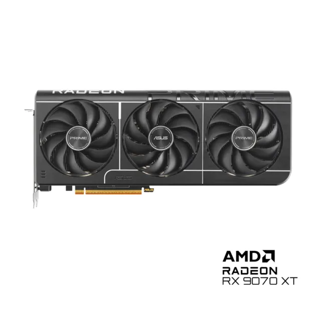 【ASUS 華碩】Prime Radeon™ RX 9070 XT 16G OC Edition 超頻版 顯示卡