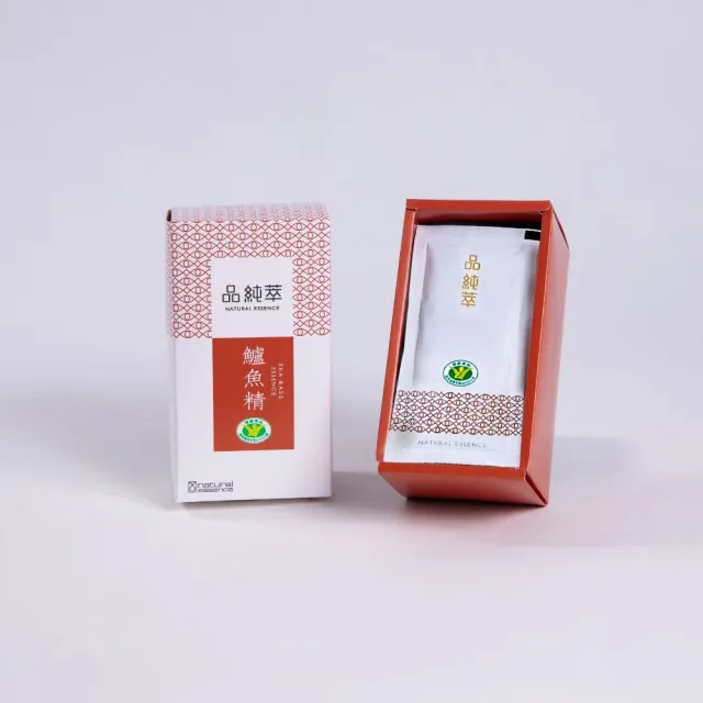 【品純萃】鱸魚精體驗組(60gx5入/盒)(無腥味；伴手禮；長輩送禮；孕婦；調理；坐月子)