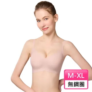 【Swear 思薇爾】QQ Jelly系列M-XL無鋼圈模杯素面無痕包覆女內衣(羽透膚)
