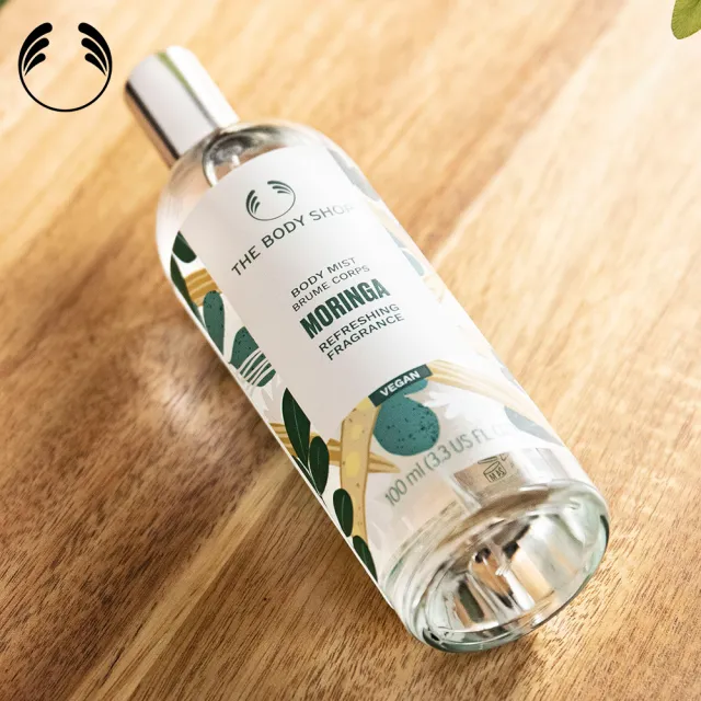 【THE BODY SHOP 美體小舖】辣木籽更新身體芳香菁露-100ML(芳香噴霧/香水)