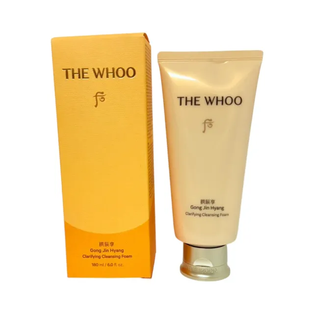 【WHOO 后】新款 黃 拱辰享陰陽調和洗顏乳180ml