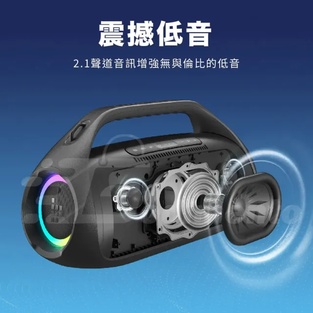 【Tronsmart】Tronsmart Bang 2 藍牙音響｜ RGB燈效 行動派對喇叭