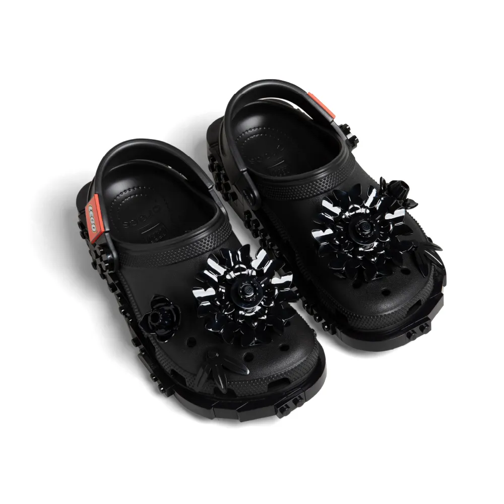 【Crocs】中性鞋 LEGO® Midnight Garden 創意聯名系列克駱格 黑色(212982-90H)