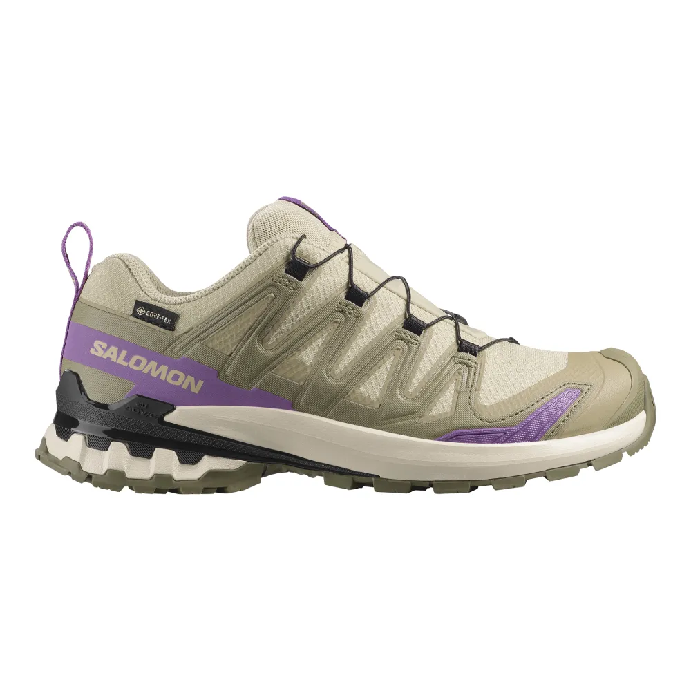 【salomon】XA PRO 3D V9 GORE-TEX Women 野跑鞋 海帶褐