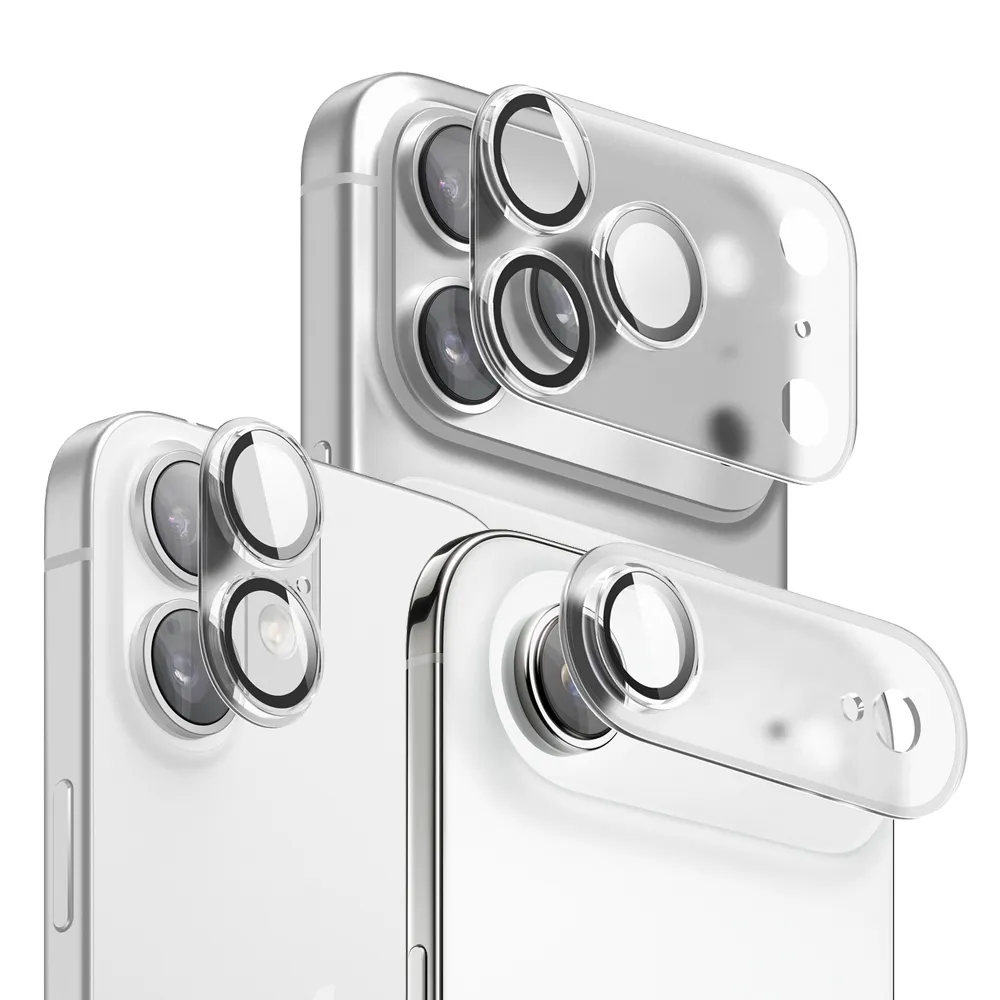 【Elago】iPhone 17/Air/Pro/Pro Max 全覆蓋抗反射9H玻璃鏡頭保護貼(全覆式 整片式 一片式)