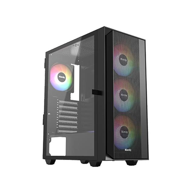 【技嘉平台】R5六核GeForce RTX 5060Ti Win11{切刀趕路W}電競機(R5-7500F/B650/16G D5/1TB)