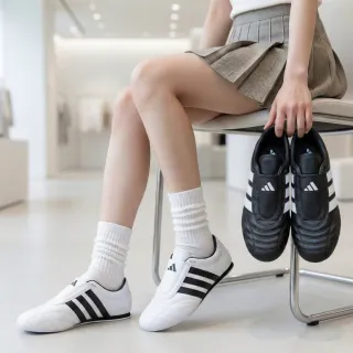 【adidas 愛迪達】TAEKWONDO SMII 運動休閒鞋 跆拳道鞋 薄底鞋 女鞋 Jennie同款 復古 經典