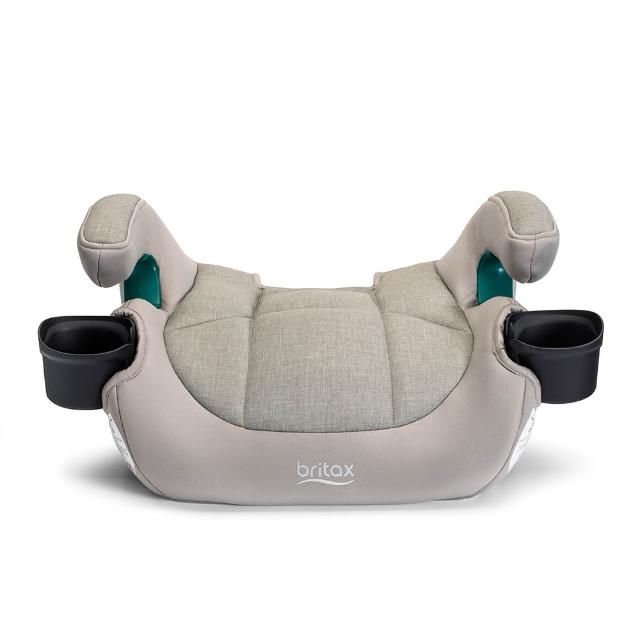 【Britax】英國 輔助型汽車增高座墊 UpNGo Booster Seat - 兩色可選 附杯架*2