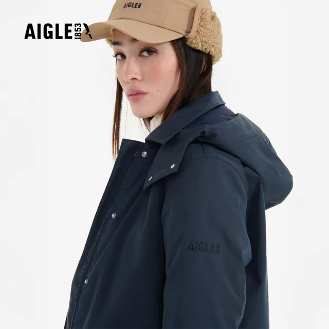 【AIGLE】女 MTD 防水保暖外套｜AG-FAZ40(防水外套 防風 女外套)