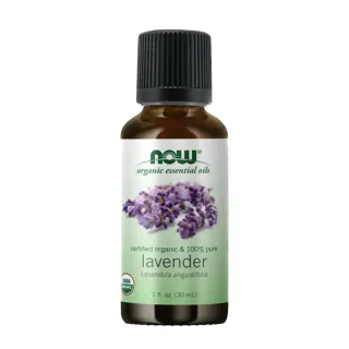 【NOW 娜奧】美國有機認證純薰衣草精油30ml-Now Foods