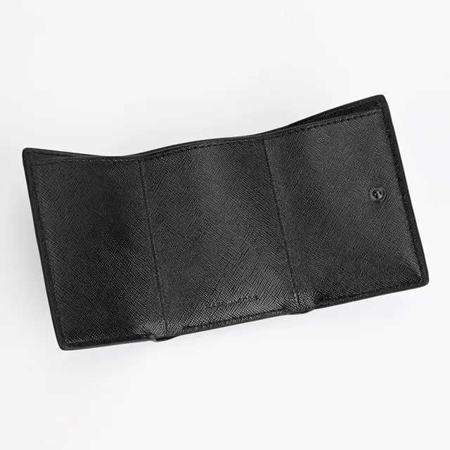 【MARC JACOBS】Snapshot DTM 3卡三折短夾(黑)