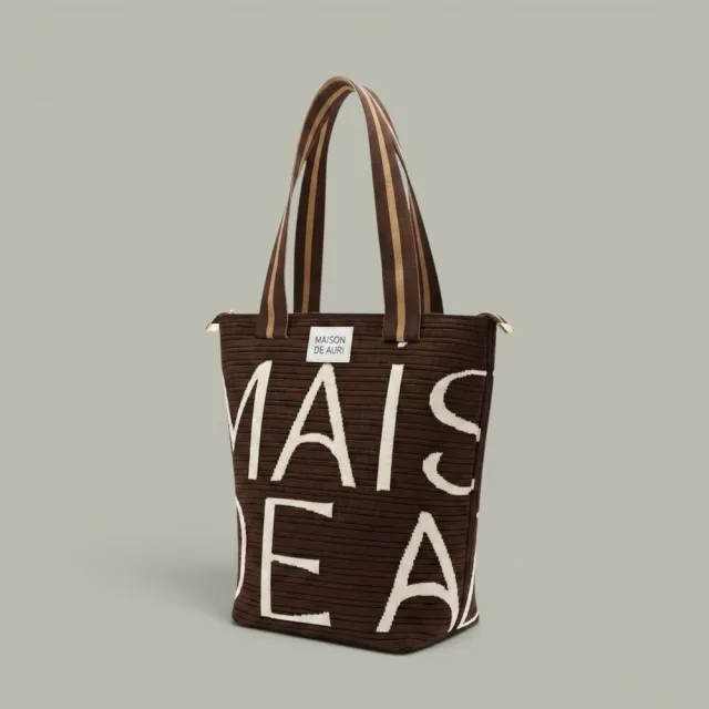 【MAISON DE AURI】雙11 SAC POP｜Walnut 法式胡桃 SAC法式包 / 厚針織
