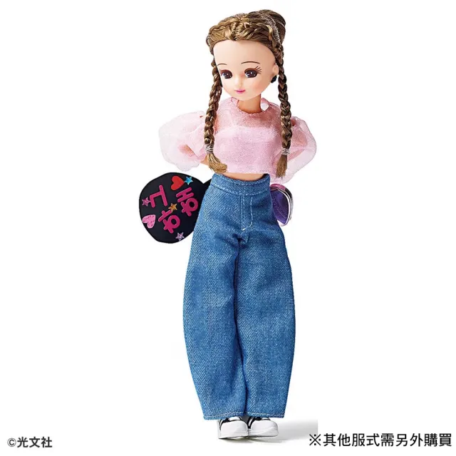 【TAKARA TOMY】Licca 莉卡娃娃 LD-16 VERY質感穿搭粉紅洋裝莉卡