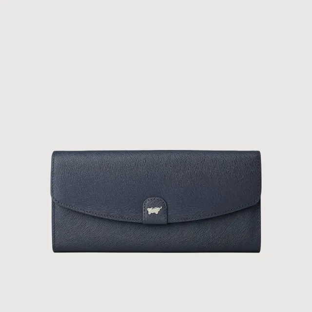 【BRAUN BUFFEL 德國小金牛】蘇菲娜-B 12卡兩折長夾-多色任選(BF886-621-BK/DB/MDT) 錢包送禮推薦