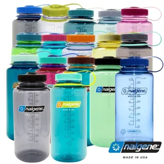 【NALGENE】Nalgene水壺 Sustain 寬嘴水壼 1000ml(馬布谷戶外)
