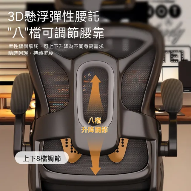 【LEZUN 樂尊】三夢電腦椅家用辦公椅 加厚乳膠坐墊8.5cm 加厚2.5cm鋼管 /臥室椅子/宿舍學生椅