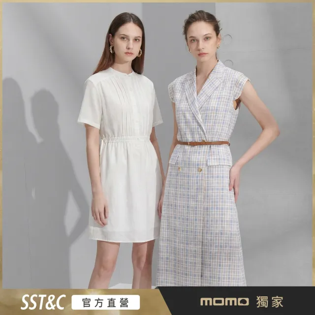 【SST&C】女裝 春夏款 短袖洋裝/休閒長洋裝-多款任選(限時4折)